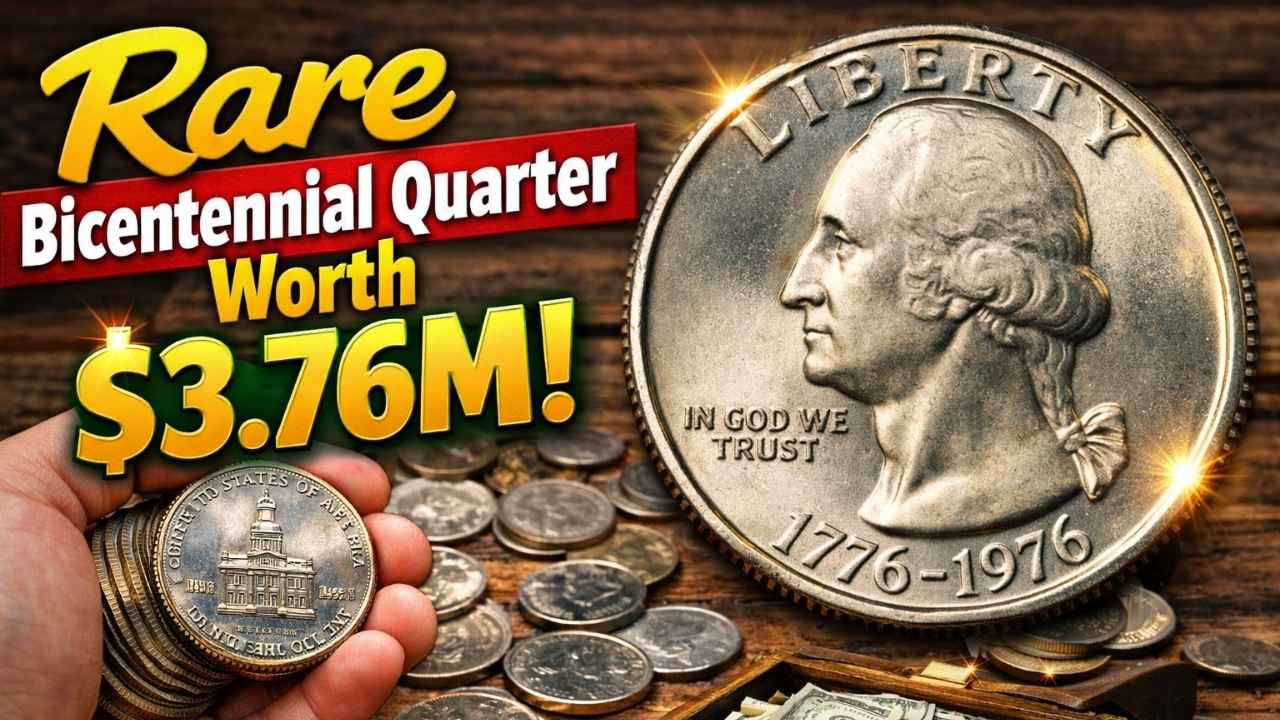 Rare Bicentennial Quarter Worth $3.76M Still Circulating Today