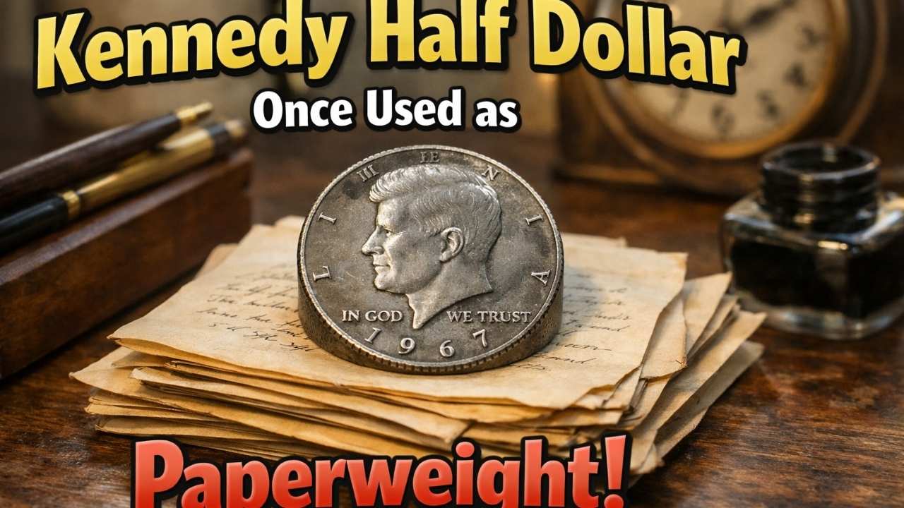 Kennedy Half Dollar Once Used as Paperweight, Collector Later Paid $1 Million