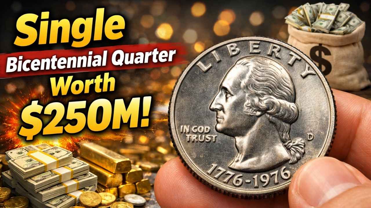 Single Bicentennial Quarter Worth $250M — Could One Rare Coin Change Life
