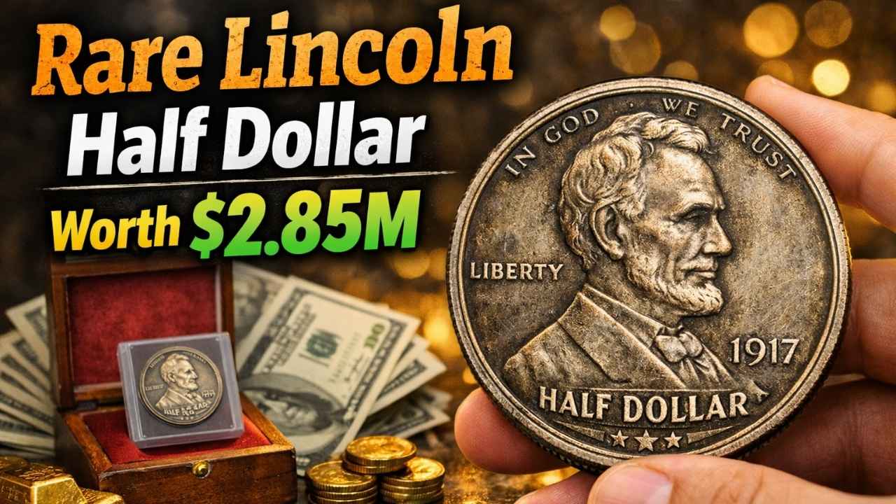 Rare Lincoln Half Dollar Worth $2.85M Still Found in Circulation