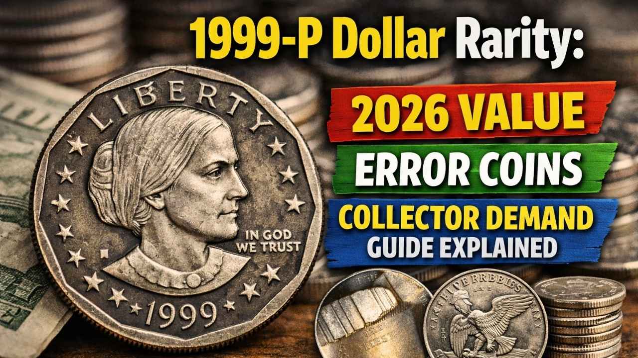 1999-P Dollar Rarity: 2026 Value, Error Coins, and Collector Demand Guide Explained