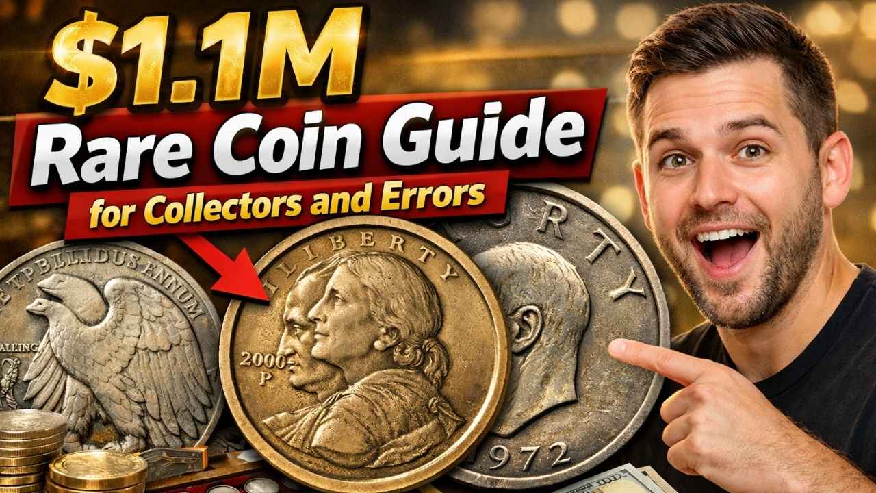 $1.1M Rare Coin Guide for Collectors and Errors