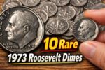 10 Rare 1973 Roosevelt Dimes