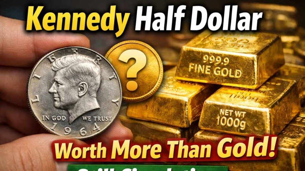 Kennedy Half Dollar Worth More Than Gold Still Circulating