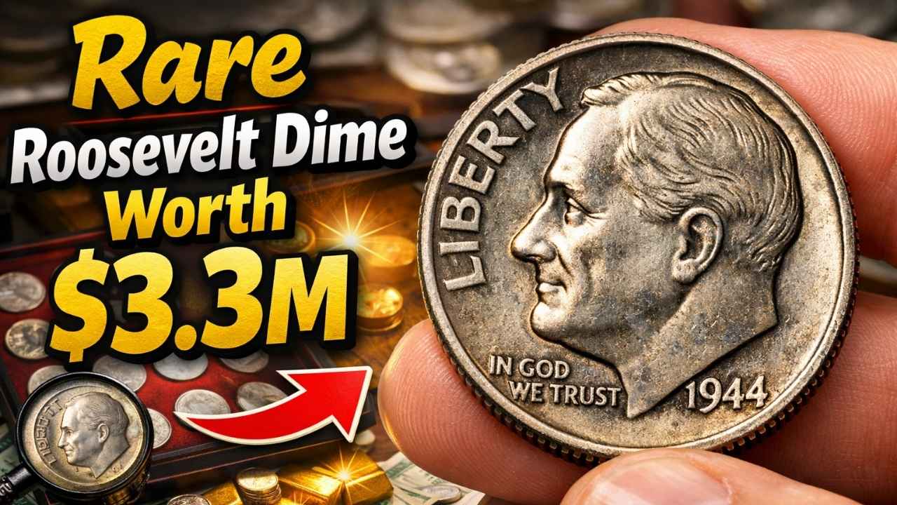 Rare Roosevelt Dime Worth $3.3M Found in Couch Cushion