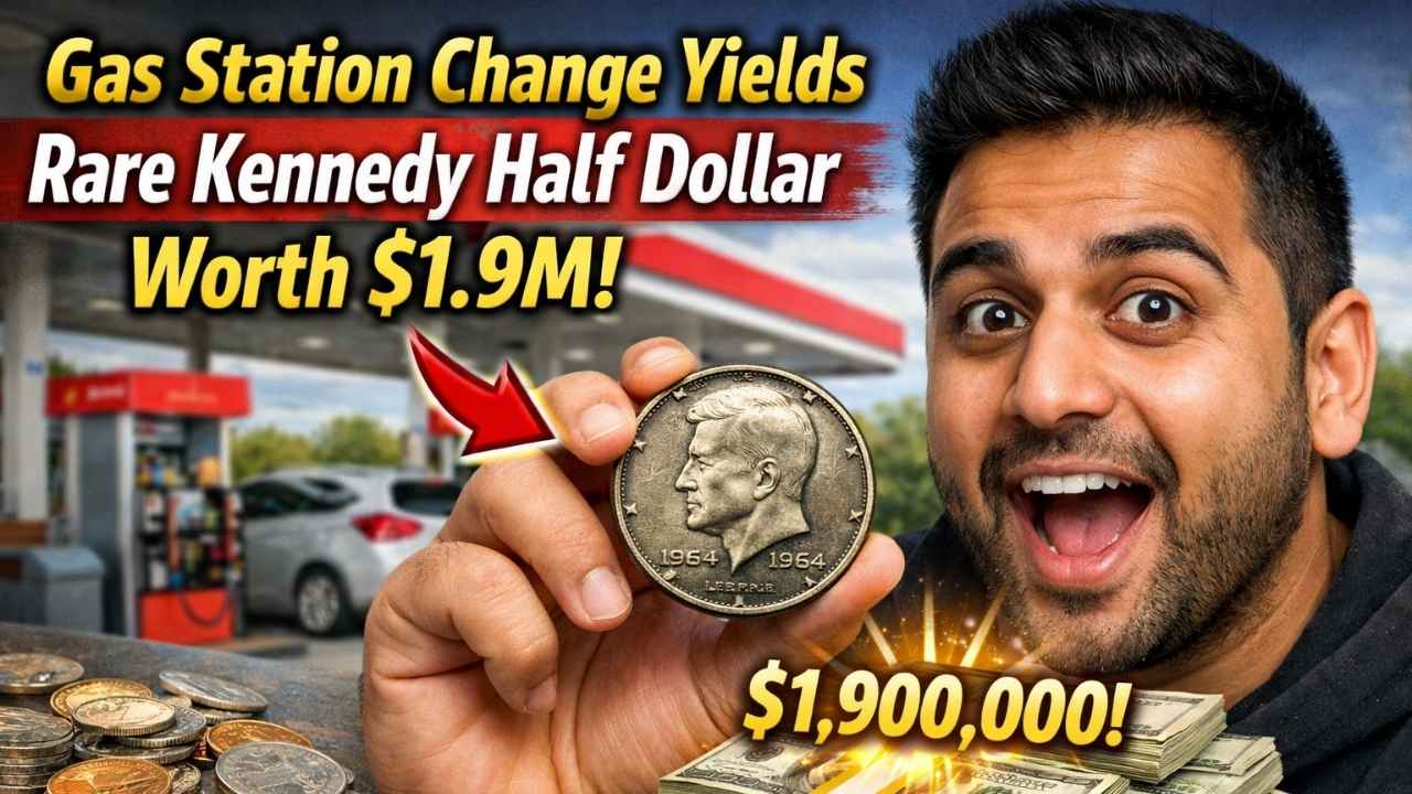 Gas Station Change Yields Rare Kennedy Half Dollar Worth $1.9M