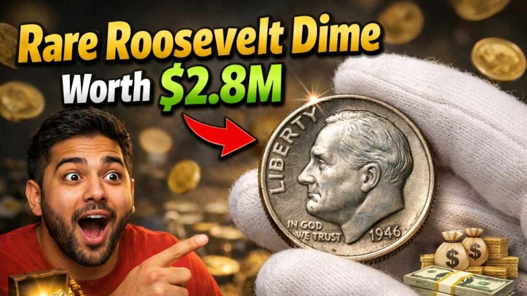 Rare Roosevelt Dime Worth $2.8M Still in Circulation — Check Your Change