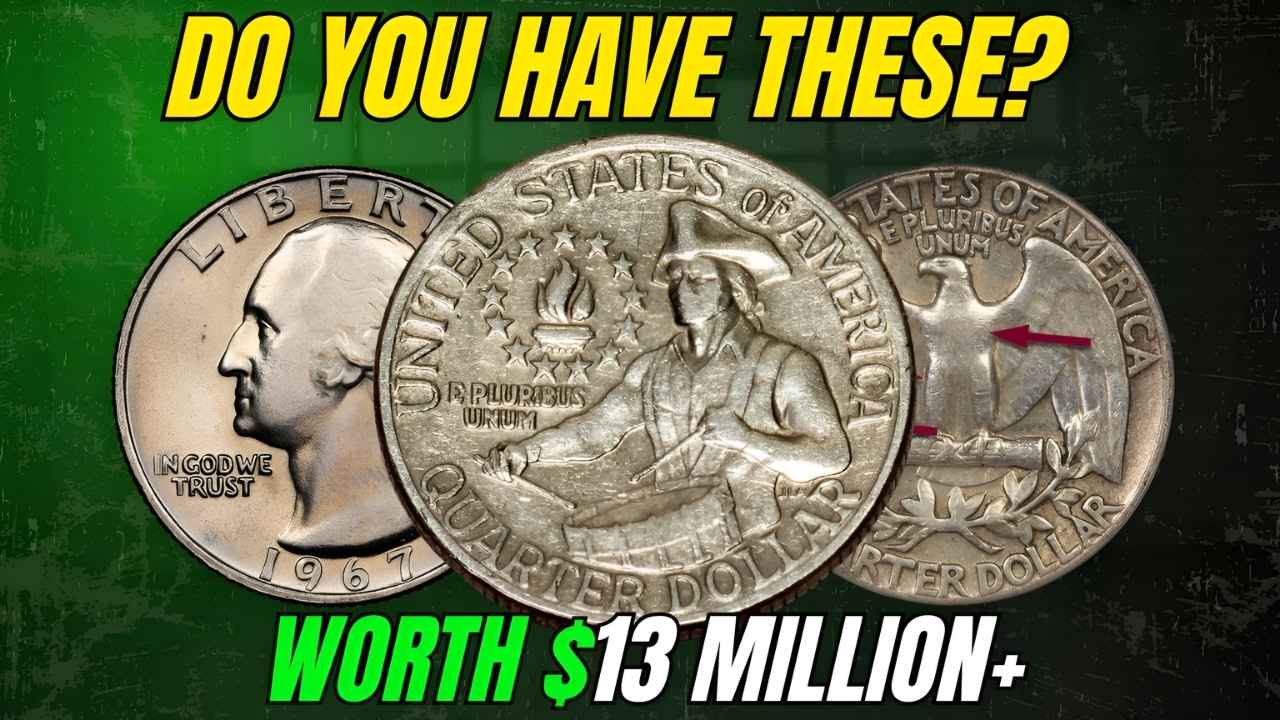 16 Rare Dimes and Bicentennial Quarters Worth $895 Million: Collector’s Guide to Hidden Treasures