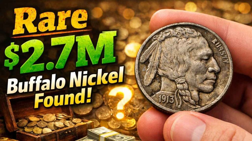 Rare $2.7M Buffalo Nickel Found in Old Record Player