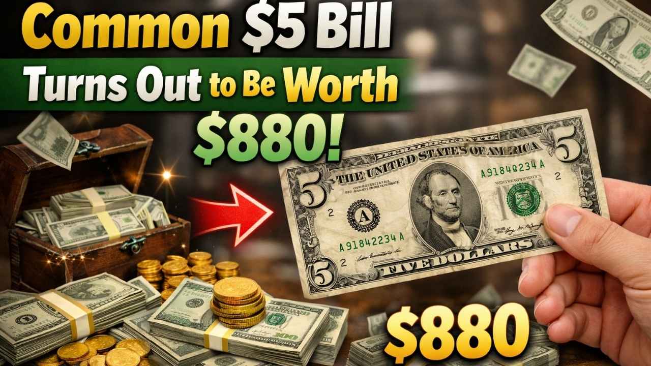 Common $5 Bill Turns Out to Be Worth $880,000