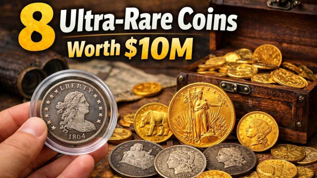 8 Ultra-Rare Coins Worth $10M — A Collector’s Jackpot
