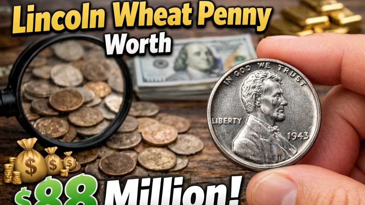 Lincoln Wheat Penny Worth $88 Million Still Circulating?