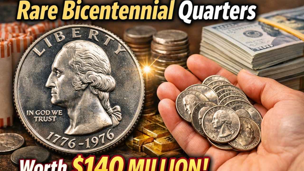 Rare Bicentennial Quarters Worth $140 Million Found in Everyday Change