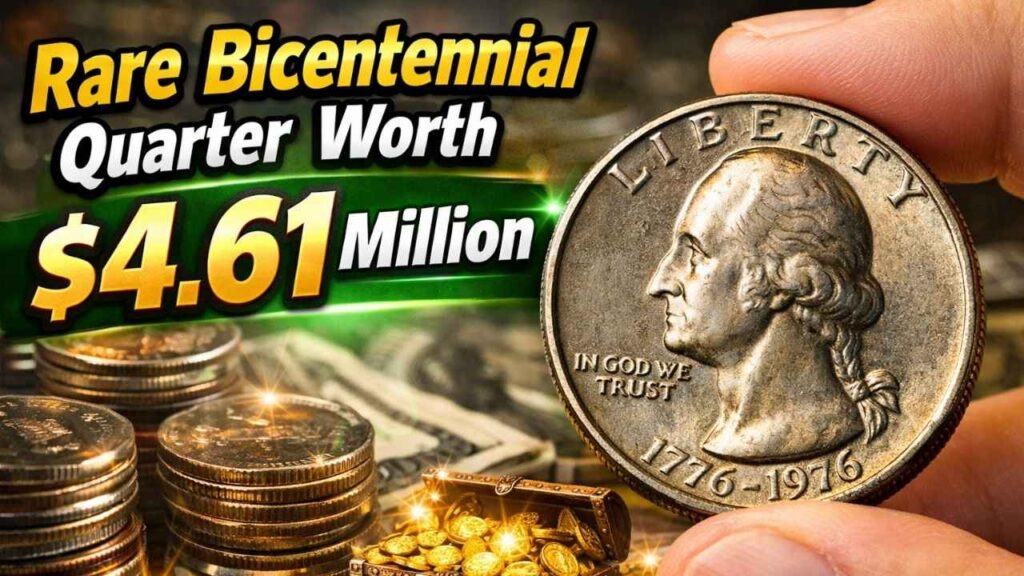 Rare Bicentennial Quarter Worth $4.61 Million Found in Soda Machine