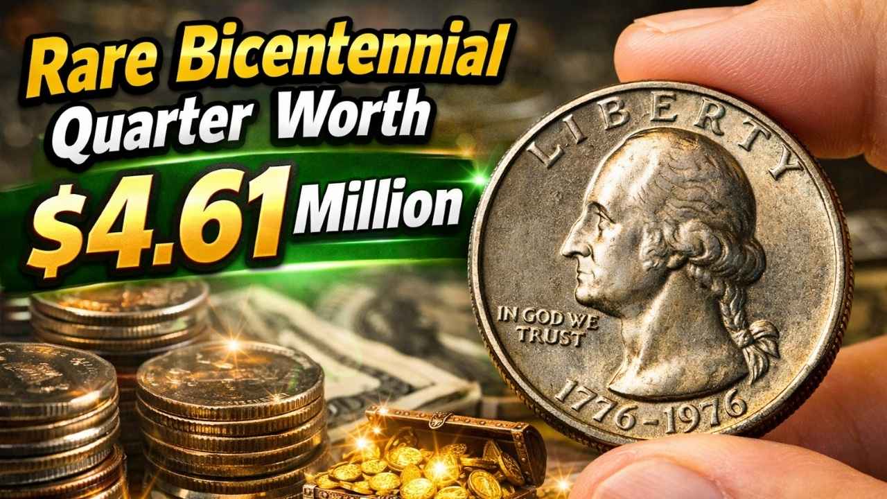 Rare Bicentennial Quarter Worth $4.61 Million Found in Soda Machine