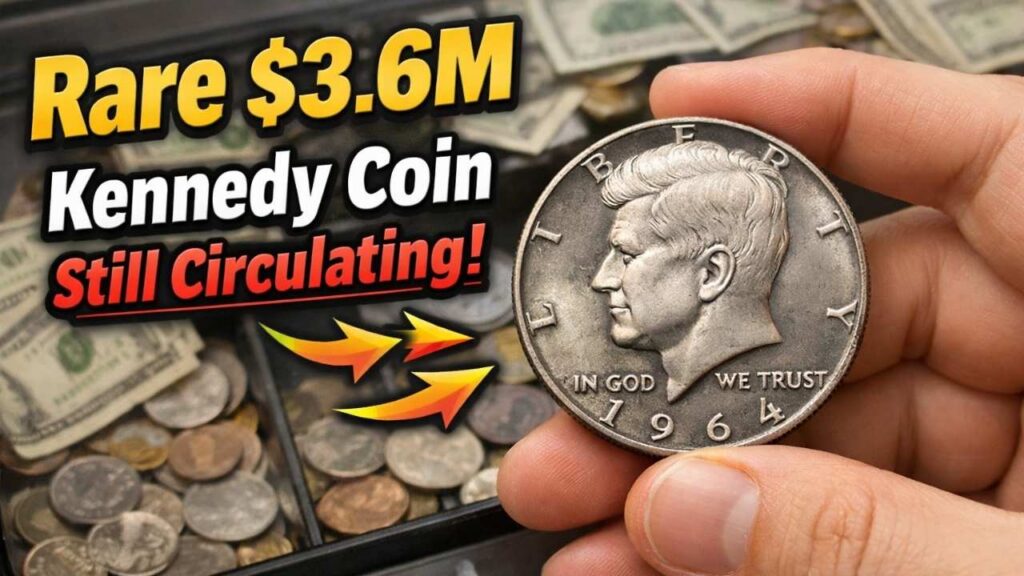 Rare $3.6M Kennedy Coin Still Circulating — Could You Have One?