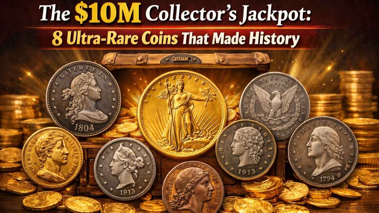 The $10M Collector’s Jackpot: 8 Ultra-Rare Coins That Made History