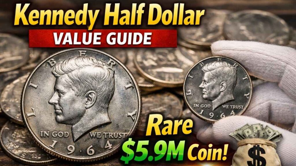 2026 Kennedy Half Dollar Value Guide: Rare $5.9M Coin Still Found in Circulation