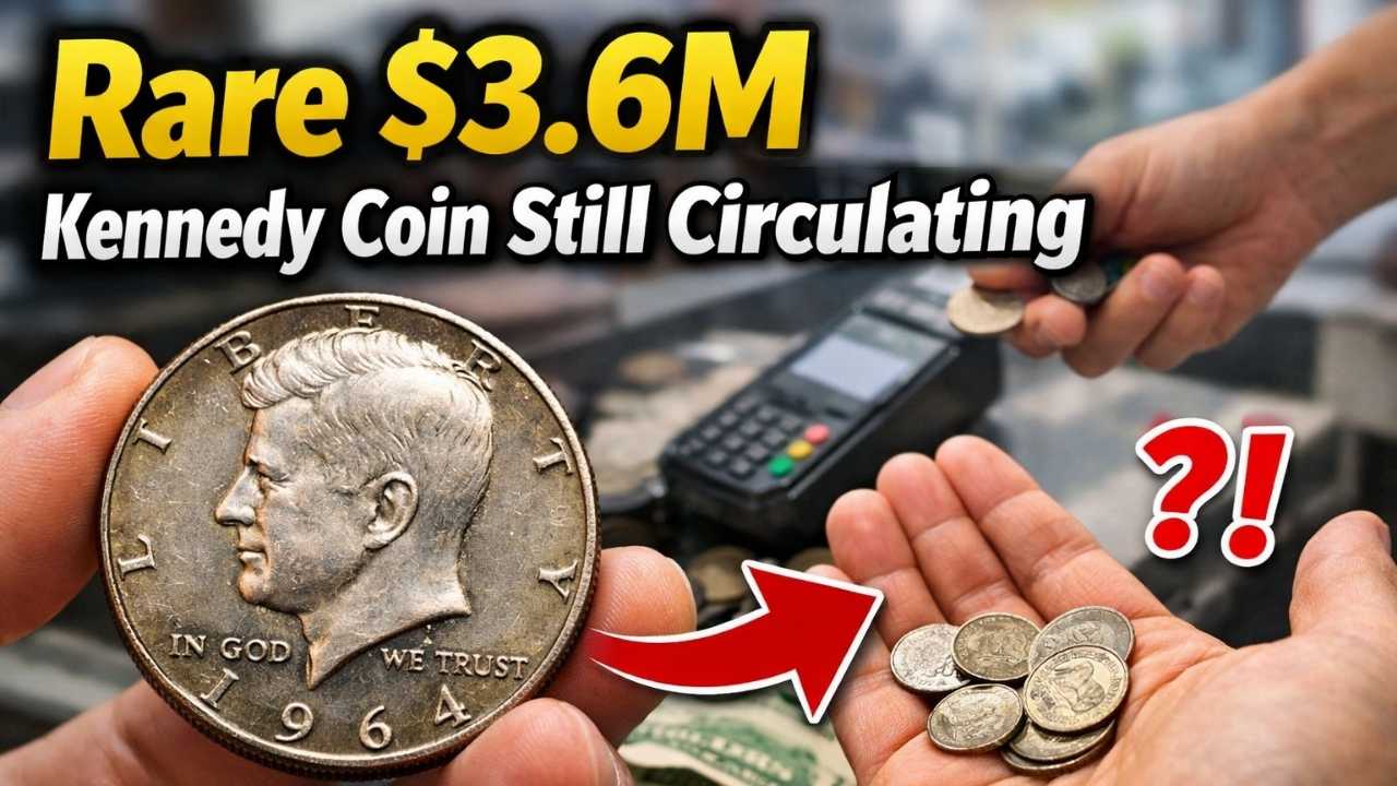 Rare $3.6M Kennedy Coin Still Circulating — Could You Be Holding One