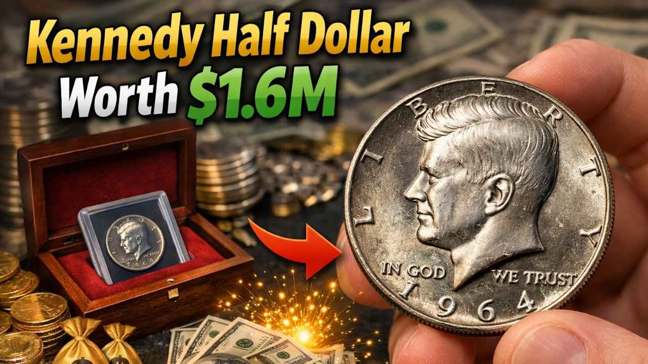 Kennedy Half Dollar Worth $1.6M Still Found in Circulation